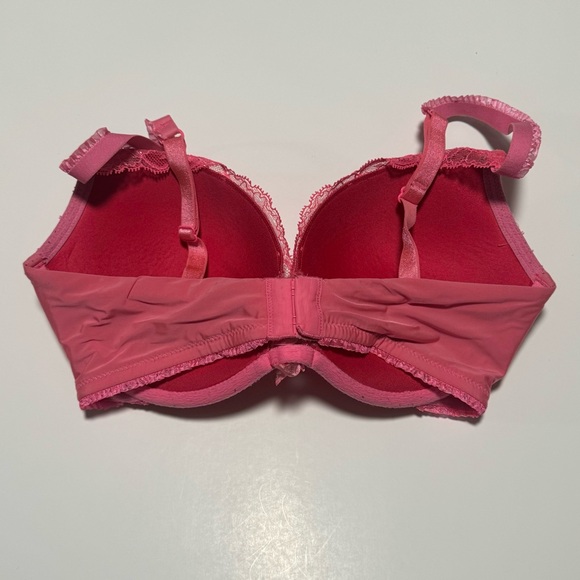 VS Push Up Bra Pink Lace - Picture 3 of 6